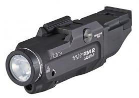 Streamlight TLR RM 2 Long Gun Weapon Light Black 1000 Lumens With Laser - 69448