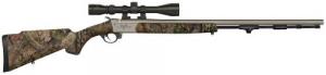 Traditions Pursuit XT 50 Cal 209 Primer 26" Stainless Cerakote Mossy Oak Break-Up Synthetic Stock 3-9x40 Scope - R5741104416
