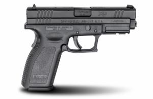 Springfield Armory XD9102HC XD Service 40 S&W Double 4" 12+1 Black Polymer Grip/Frame Grip Black Melonite Slide