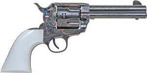 Traditions Firearms 1873 Frontier Blued/White Grip 45 Long Colt Revolver - SAT73110BTM Traditions Firearms 1873 Frontier Blued/White Grip 45 Long Colt Revolver - SAT73110BTM