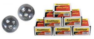 Traditions A1644 Muzzleloader Balls 50 Cal Lead Ball 177 GR 100 - A1644