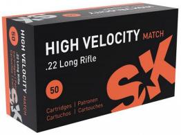 SK High Velocity 22 LR 40 gr High Velocity Match 50 Bx/ 100 Cs - 420137 SK High Velocity 22 LR 40 gr High Velocity Match 50 Bx/ 100 Cs - 420137