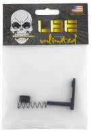 LBE Unlimited AR Parts Mil Spec Mag Catch Assembly AR-15 Black Steel - ARMCASY LBE Unlimited AR Parts Mil Spec Mag Catch Assembly AR-15 Black Steel - ARMCASY