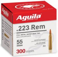 Aguila Target & Range Full Metal Jacket 223 Remington Ammo 300 Round Box - 1E223108