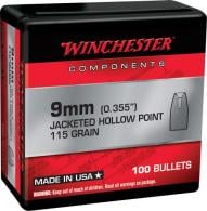 Winchester Ammo Centerfire Handgun Reloading 9mm .355 115 gr Jacketed Hollow Point (JHP) 100 Per Box - WB9JHP115X Winchester Ammo Centerfire Handgun Reloading 9mm .355 115 gr Jacketed Hollow Point (JHP) 100 Per Box - WB9JHP115X