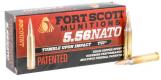 Fort Scott Munitions TUI Solid Copper 5.56 NATO Ammo 62 gr 20 Round Box - 556062SCV1