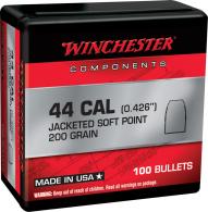 Winchester Ammo Centerfire Handgun Reloading 44 Mag .430 200 gr Soft Point (SP) 100 Per Box - WB44SP200X