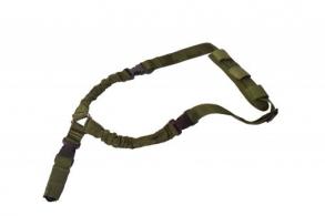 Rukx Gear Tactical Bungee Sling Single Point Sling Green - ATICT1PSG Rukx Gear Tactical Bungee Sling Single Point Sling Green - ATICT1PSG