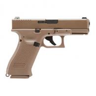 RWS/Umarex G19X BB Gun Pistol CO2 177 BB 18rd Coyote Frame Coyote Polymer Grip - 2255212