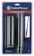 Schrade Smith & Wesson Collapsible Baton 12.80" 4130 Seamless Alloy Tubing Blade Thermoplastic Rubber Handle - SWBAT21HCP