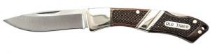 Old Timer Old Timer Mountain Beaver Jr. Lockback 2.50" Folding Drop Point Plain 9Cr18MoV High Carbon SS Blade Rosewood/Eb