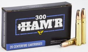 Wilson Combat Soft Point 300 HAM'R Ammo 130 gr 20 Round Box - A300HMR-130-HHC