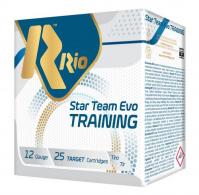 Rio Star Team Evo Training 24 Light Shotshells 12 ga 2-3/4" 1200fps 7/8oz #8 25/ct - STT24LT8 Rio Star Team Evo Training 24 Light Shotshells 12 ga 2-3/4" 1200fps 7/8oz #8 25/ct - STT24LT8