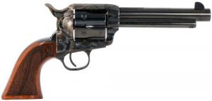 Taylors & Company Smoke Wagon 44-40 Win 6rd 5.50" Blued Color Case Hardened Steel Checkered Walnut Grip - 4112 Taylors & Company Smoke Wagon 44-40 Win 6rd 5.50" Blued Color Case Hardened Steel Checkered Walnut Grip - 4112
