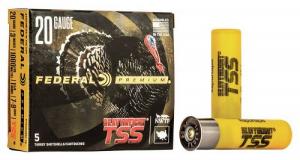 Federal Premium Heavyweight TSS 20 GA 3" 1 5/8 oz 7,9 Round 5 Bx/50 Cs - PTSSX295F79 Federal Premium Heavyweight TSS 20 GA 3" 1 5/8 oz 7,9 Round 5 Bx/50 Cs - PTSSX295F79