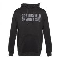 Springfield Armory Springfield Flag Logo Men's Sweatshirt Charcoal Gray Small Long Sleeve - GEP1663S