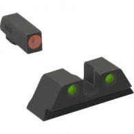 Meprolight Hyper-Bright Tritium Day and Night Wedge Sight Front Orange Ring/Rear GreenKimber 1911 - 412213131