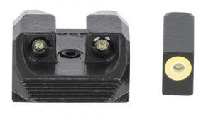 Meprolight Hyper-Bright for Kimber K6, DA/SA Revolvers Fixed Yellow, Green Tritium Handgun Sights - 412313121