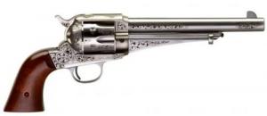 Taylor's & Co. 1875 Army Outlaw Nickel Engraved 45 Long Colt Revolver - 550389