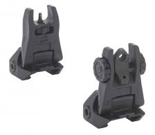 Meprolight FUBS-Flip Backup Sights 2 Dot Rear G/G Black - 404100 Meprolight FUBS-Flip Backup Sights 2 Dot Rear G/G Black - 404100