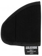 Blackhawk TecGrip Magazine Holster 01 Black Laminate ISP/IWB Ambidextrous Hand Full Size Single Stack 9/40 - 40MP01BK
