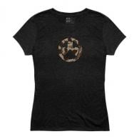 Magpul Raider Camo Icon Women's T-Shirt Black Medium Short Sleeve - MAG1139-001-M