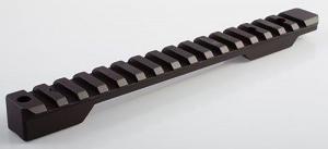 Talley PL0252153 1913 Picatinny Rail CVA Cascade Rifle Long Action Black Aluminum - PL0252153