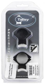 Talley 930700LM Scope Ring Set For Rifle Remington 700 Low 1" Tube Black Anodized Aluminum