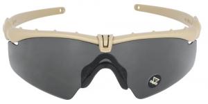 Oakley 00914605 Ballistic M Frame 3.0 Bone Hybrid Adult Gray Lens Bone Frame - 1078 Oakley 00914605 Ballistic M Frame 3.0 Bone Hybrid Adult Gray Lens Bone Frame - 1078
