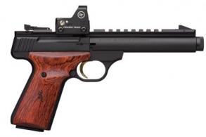 Browning Buck Mark Field Target Rosewood Red Dot Sight Threaded Barrel - 051567490 Browning Buck Mark Field Target Rosewood Red Dot Sight Threaded Barrel - 051567490