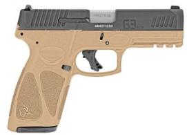 Taurus G3 Tan Black 9mm Pistol - 1G3B941T