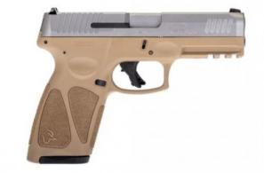Taurus G3B 9mm Luger 4" 17+1 Tan Matte Stainless Steel Tan Polymer Grip - 1G3B949T Taurus G3B 9mm Luger 4" 17+1 Tan Matte Stainless Steel Tan Polymer Grip - 1G3B949T