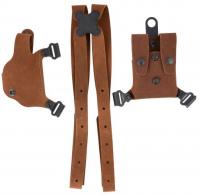 Galco Classic Lite Shoulder System Natural Leather Shoulder Kahr K40,K9,P40,P45,P9 Right Hand - CL2-290