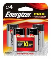 Energizer C4 Max Batteries (4) - E93BP-4