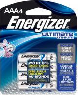 Energizer AAA Ultimate Lithium (4) - L92BBP-4.H3