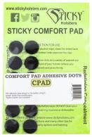 Sticky Holsters Comfort Pad Adhesive Dots Black Velcro Ambidextrous Hand - COMFORTPADADHESIVE Sticky Holsters Comfort Pad Adhesive Dots Black Velcro Ambidextrous Hand - COMFORTPADADHESIVE