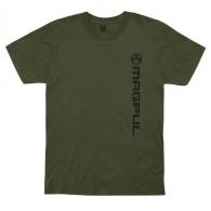 Magpul Vertical Logo T-Shirts Olive Drab 3XL Short Sleeve