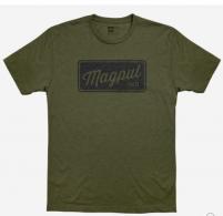 Magpul Rover Block T-Shirts OD Green Heather Small Short Sleeve - MAG1116-317-S