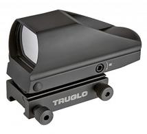 TruGlo TruBrite 1x 34x24mm 5 MOA Dual Illuminated Reticle Red Dot Sight