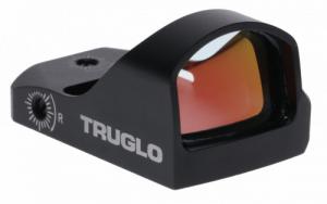 TruGlo TGTG8100B4 Tru-Tec Micro Universal 23x17mm 3 MOA Red Dot Black Hardcoat Anodized compatible with Ruger 10-22 - 311