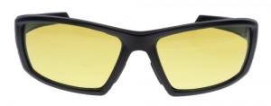 Walker's GWPIKNFF4AMB Ballistic Eyewear IKON Vector Adult Amber Lens Matte Black Frame - 220
