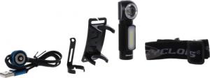 Cyclops CYC-HLH500 Hades Horizon 250/500 Lumens Red/White P9 LED Bulb Black Anodized 100 Meters Distance - 220