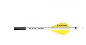NAP Quikfletch w/Twister Vanes White/Yellow 6 pk. - NAP-60-636 NAP Quikfletch w/Twister Vanes White/Yellow 6 pk. - NAP-60-636