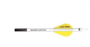 NAP Quikfletch w/Twister Vanes White/Yellow 6 pk.