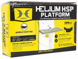 Hawk Helium HSP Platform Gray Aluminum 10" x 6" - HWKHHSP Hawk Helium HSP Platform Gray Aluminum 10" x 6" - HWKHHSP