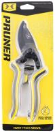 Hawk HWK-PRUNER Hand Pruner Black TiN Finished SK5 High Carbon Steel Aluminum w/Black & Yellow TPR Grip Handle - 220