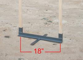 BIR METAL FOLDING TGT STAND 18 WIDE - BC-1800MTS