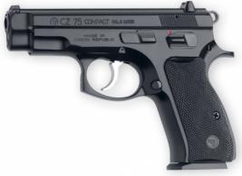 CZ 75 Compact 9mm Pistol 3.75" Black Polycoat 15+1 - 91190 CZ 75 Compact 9mm Pistol 3.75" Black Polycoat 15+1 - 91190