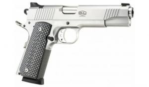 Bul Armory 1911 Government 9mm 5" 10+1 Stainless Steel Black Polymer Grip