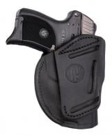 1791 Gunleather 4 Way Concealed Carry 01 Black Leather IWB/OWB Browning Hi-Power/Colt 1911/Sig Sauer 1911 Right Hand